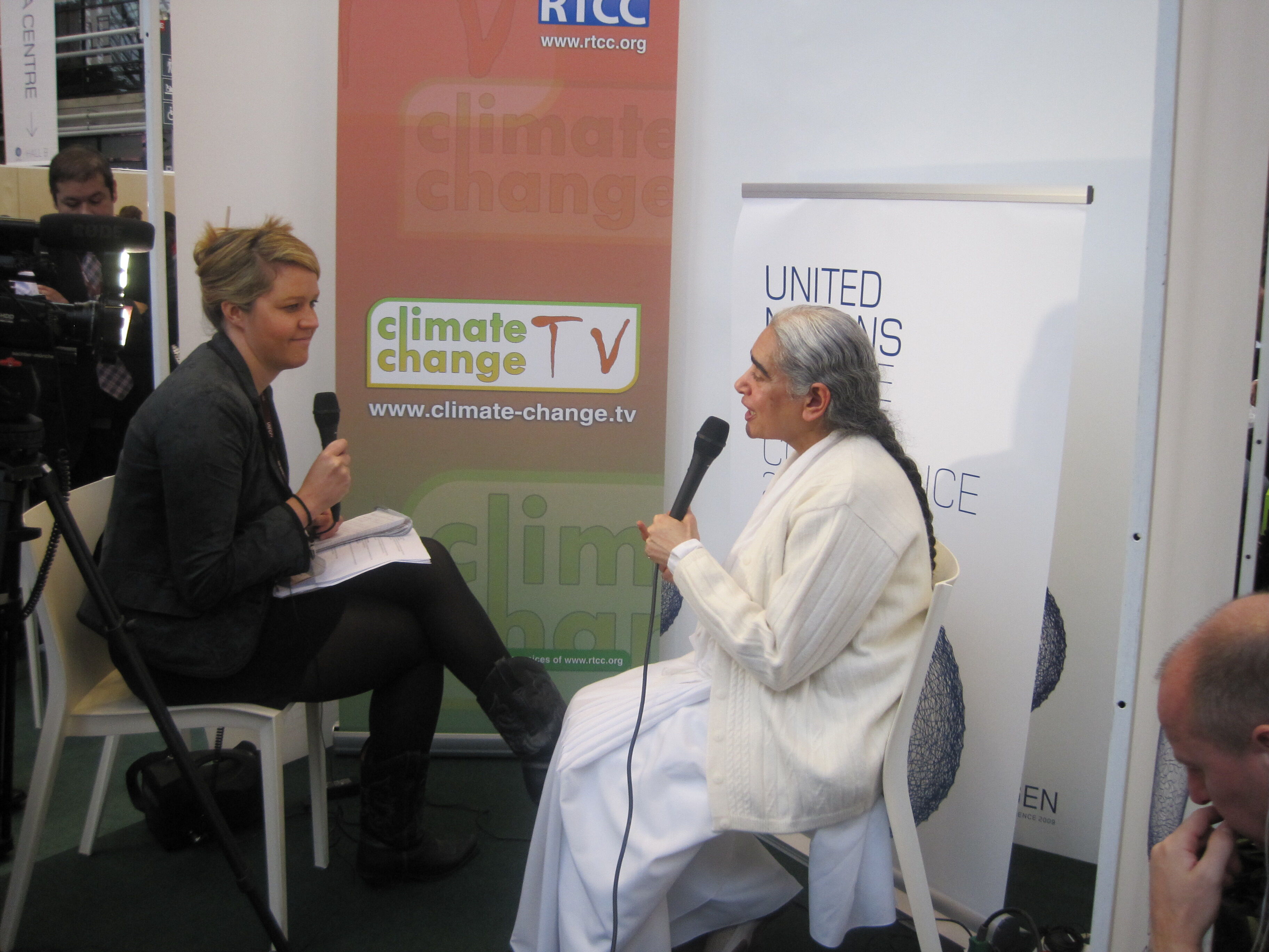 Interview: Climate Change TV at COP15, Copenhagen, 2009