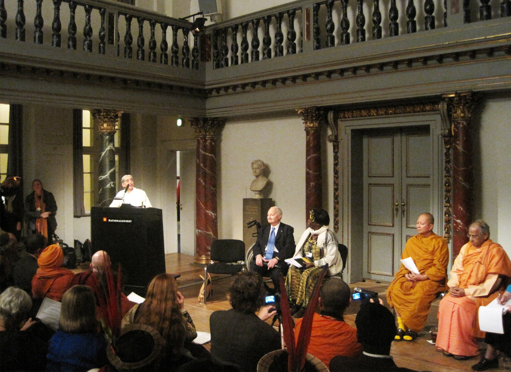 Interfaith panel at COP15, Copenhagen, 2009