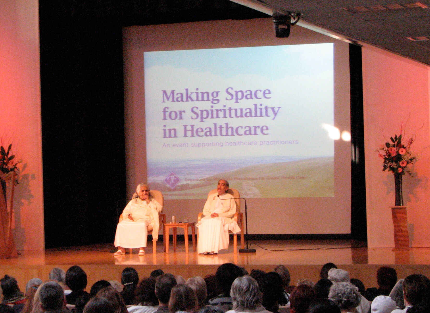 "Making Space for Spirituality in Healthcare" with Dadi Janki, London, 2009