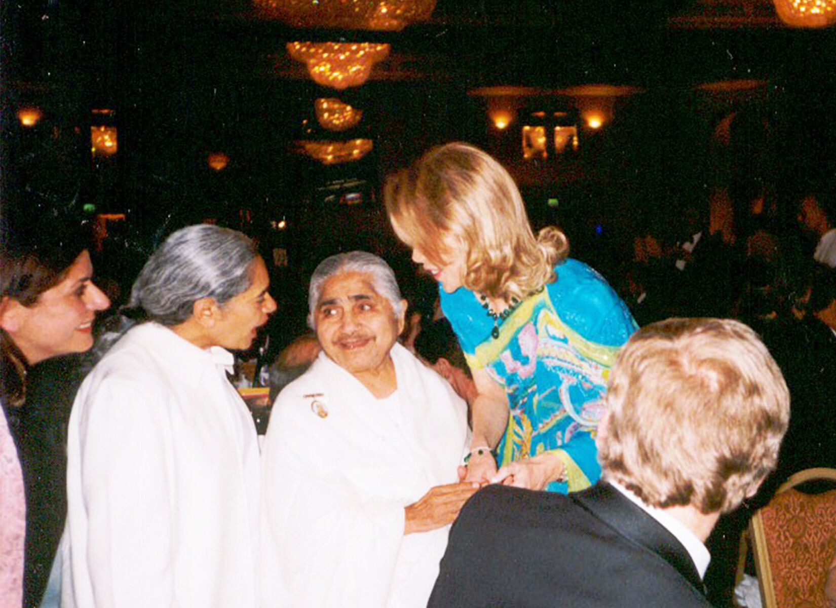 With Princess Aga Khan Suzanne and Dadi Janki